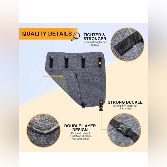 CircleRoad 2023 Upgraded RV Step Covers 22 Inch 3 Pack - Picture 3 of 6